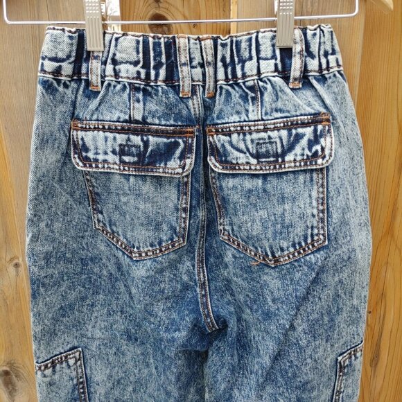 BDG Acid Wash Utility Jeans XS Urban Outfitters Front Pockets - Picture 6 of 6